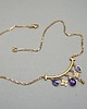 złote naszyjniki Alloys Collection /Arch - violet/- naszyjnik 6
