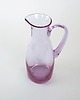 czajniki i dzbanki Dzbanek szklany różowy, włoski design, lata 70, produkcja: Włochy 4