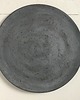 patery i talerze komplet talerzy ceramicznych ciemny szary 2