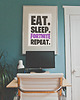 plakaty Plakat FORTNITE Battle royale - eat sleep 1