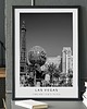 plakaty Plakat  czarno biały - LAS VEGAS 1