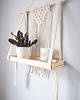 półki Makrama - półka ścienna, kwietnik, boho 6