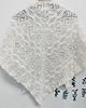 dodatki ślubne Chusta ślubna handmade ręcznie robiona miękka elegancka biała 1