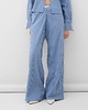 spodnie materiałowe damskie Bawełniane spodnie Outbreak dark blue 1