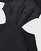 stroje kąpielowe i kostiumy kąpielowe damskie Melfi Swim & Surf Suit- Simple Black Kostium sportowy jednoczęściowy 8