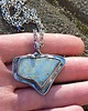 wisiory Surowy larimar - wisiorek 2