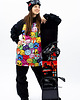 bluza z kapturem damska Damska Bluza Snowboard DR.CROW Smiles 1