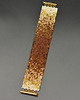 bransoletki ze szkła Brown Ombre, wyplatana bransoleta, beading 2
