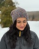 czapki damskie Kolorowa duża czapka beanie z wełną i alpaką 1