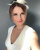 fascynatory Fascynator ślubny ecru  /oraz inne kolory 2