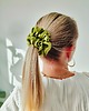 gumki do włosów Gumka jedwabna, scrunchie, frotka soczyste jabłko MAXI 1