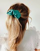 spinki i klamry do włosów Scrunchie spinka klamra jedwabna morska bryza 4