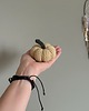 dodatki - różne Dynia ozdobna handmade, rozmiar S, kolor żółty - 1 szt. 2