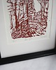grafiki i ilustracje Linoryt "Park" 6