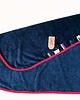 kocyki, kołderki, pościel dla dzieci Kocyk FloppyLove Navy Blu & Red Tags 2