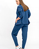 komplety damskie Komplet Marynarka+Spodnie denim 2