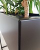 kwietniki Kwietnik metalowy czarny stalowy 70x25x80cm 5