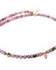 chokery Turmaliny różowe /choker/ vol. 44w - naszyjnik - Szlachetna kolekcja 5
