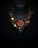kolie Autumn Garden- naszyjnik soutache 2