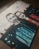 obrazy Portret na zamówienie malowany ze zdjęć kupującego na płótnie 50x70 cm 2