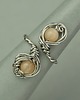 pierścionki - różne Pierścionek regulowany kamień słoneczny wire wrapping 4