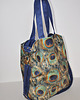torby XXL Torba hobo XXL - print pawie pióra 3