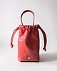 torebki mini Mini torebka woreczek skóra naturalna - tomato red 3