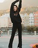 bluza z kapturem damska Bluza Daisy Black 1