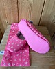 kapcie damskie Kapcie różowe w kwiatki r.38 4
