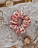 gumki do włosów Gumka jedwabna, scrunchie, frotka kwiatowa mgła MIDI 1