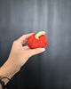 dodatki - różne Dynia ozdobna handmade, rozmiar S, kolor ciemnopomarańczowy - 1 szt. 4