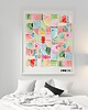 grafiki i ilustracje Kolorowa dekoracja ścienna, plakat kubizm, abstrakcja 5