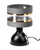 lampy stołowe Lampka nocna stołowa biurkowa abażur ZŁOTA 3