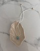 wisiory Handmade naszyjnik z koralików z plecionym owocem niebieskim jasnym 1