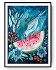plakaty Arbuz - ilustracja drukowana 3