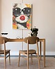 plakaty Plakat - Lips & glasses 1