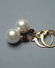 kolczyki pozłacane Kolczyki pozłacane Pearls /white / perły naturalne vol. 6 1