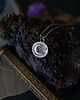 bransoletki srebrne Księżyc - łańcuszkowa bransoletka z postarzanego srebra 925 4