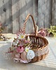 koszyki wielkanocne Wielkanocny koszyczek na święconkę, koszyczek z dekoracją 4