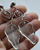 kolczyki wire wrapping liście 1