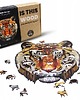 puzzle dla dzieci DREWNIANE EKO PUZZLE DLA DOROSŁYCH TYGRYS A4 140 1