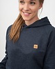 bluza z kapturem damska Bluza z recyklingu granatowa 1