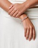 bransoletki z kamieni naturalnych Bransoletka Rainbow Circle Slim, naturalny fluoryt i srebro 925 1