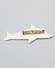 broszki Broszka Porcelanowa Origami Delfin Biała 1