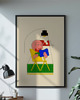 grafiki i ilustracje Plakat - Relaks z książką - Nowoczesna ilustracja w stylu Bauhaus 4