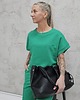 komplety damskie Chiara oversizowy komplet bezrękawnik i spodnie wide leg Sprin Green 4