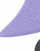 stołki Mini Jet Purple & White Melange 1