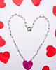 naszyjniki - inne Naszyjnik z zawieszką serce edycja walentynkowa 2