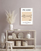 plakaty PLAKAT z psem, PIES, Picasso, ilustracja, wystawowy 1