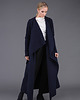 płaszcze damskie navy flow coat 2